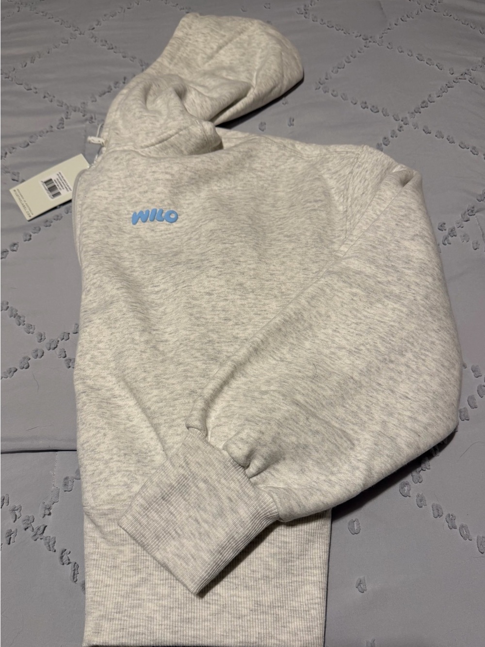 NWT Wilo The Label Sporty Zip-Up Hoodie  - Medium - Back to school sale!!